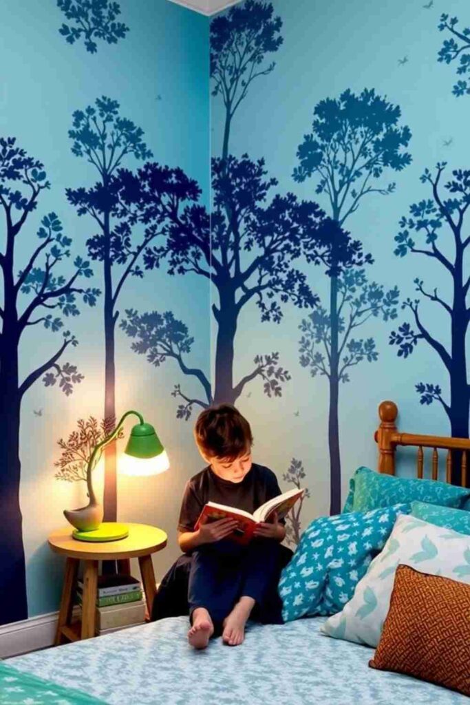 Blue Wallpaper for Kids