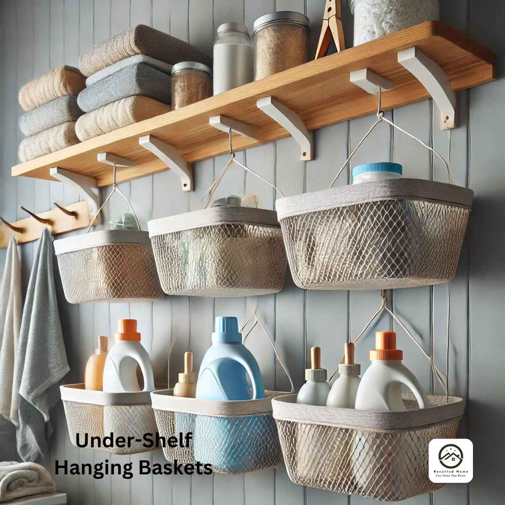 Under-Shelf Hanging Baskets