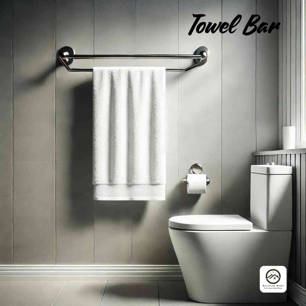 Towel Bar Over Toilet