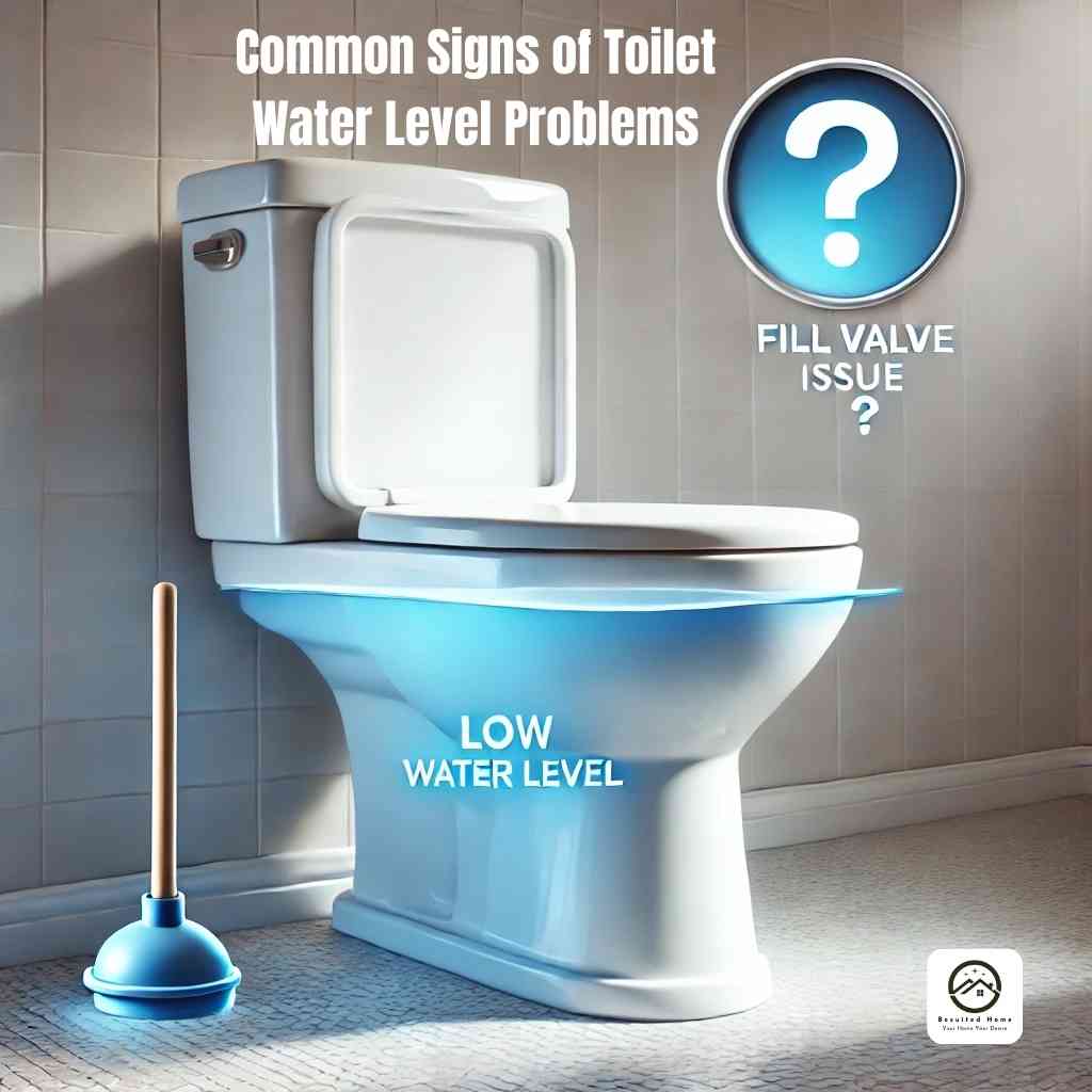 Common Signs of Toilet Water Level Problems