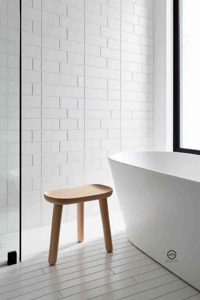 Place a Small Stool or Bench