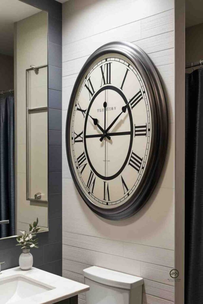 Hang an Oversized Clock