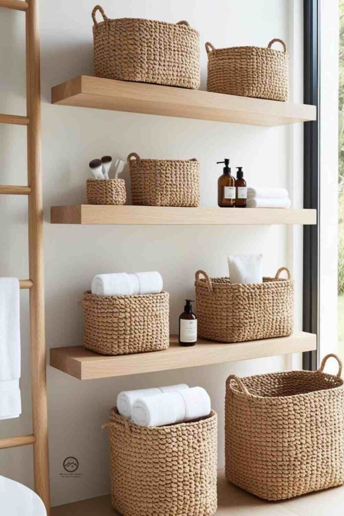 Use Baskets for Organized Storage