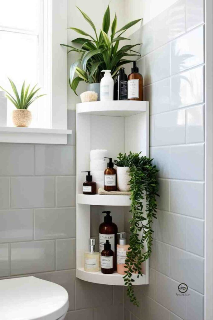 Use a Corner Shelf