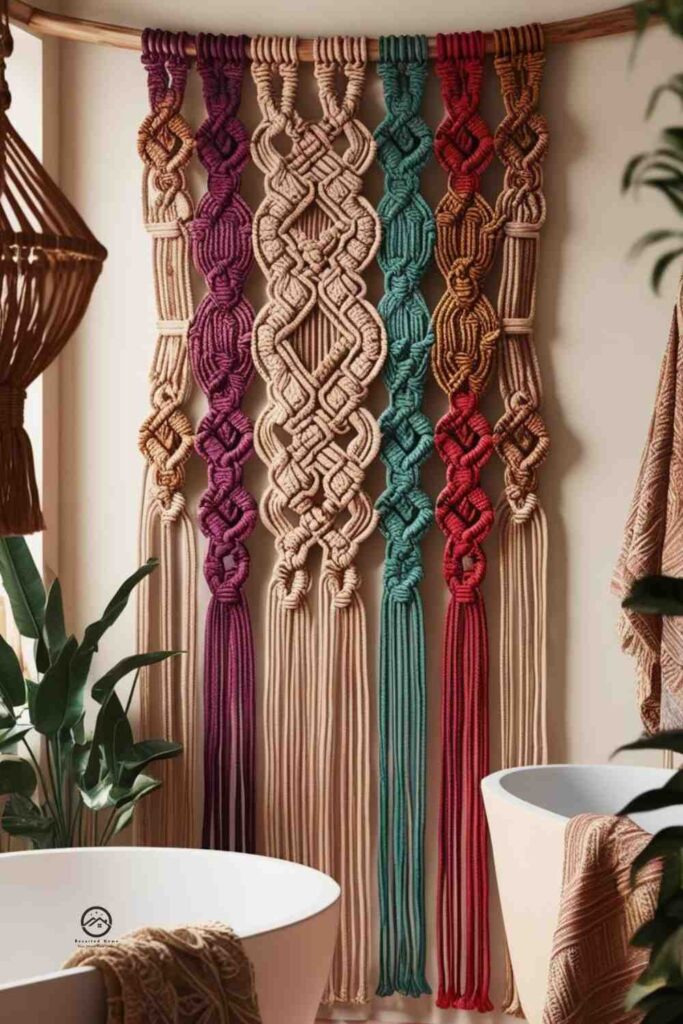 Hang a Macramé Wall Hanging