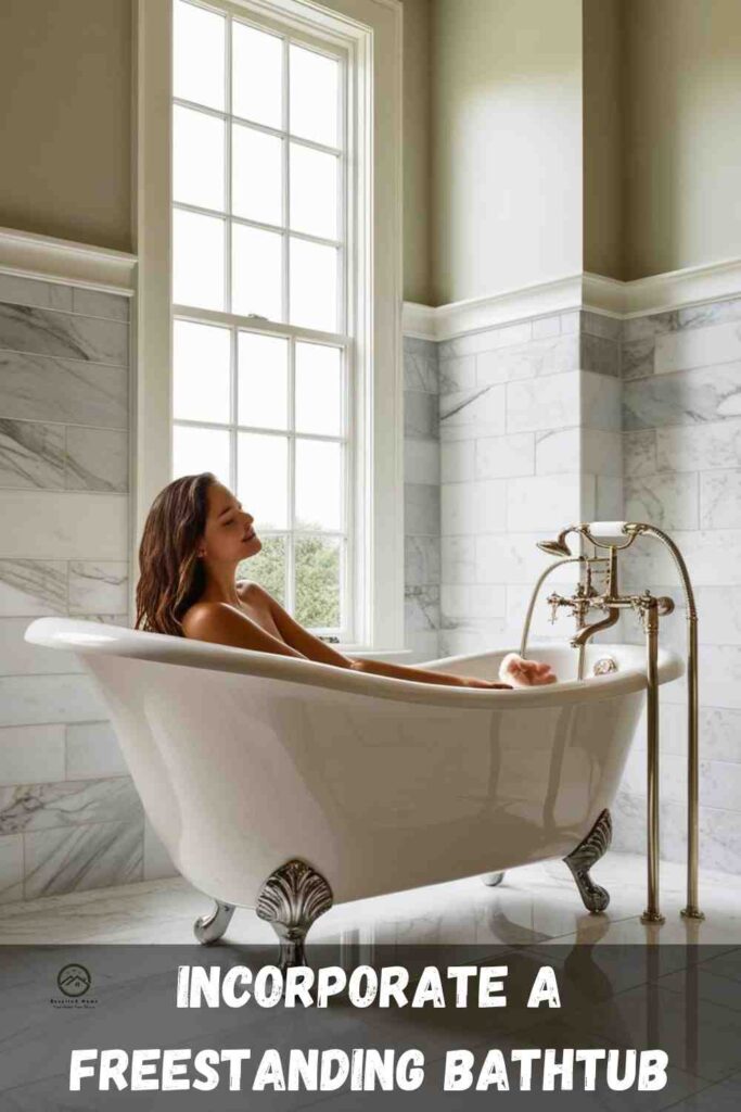 Incorporate a Freestanding Bathtub