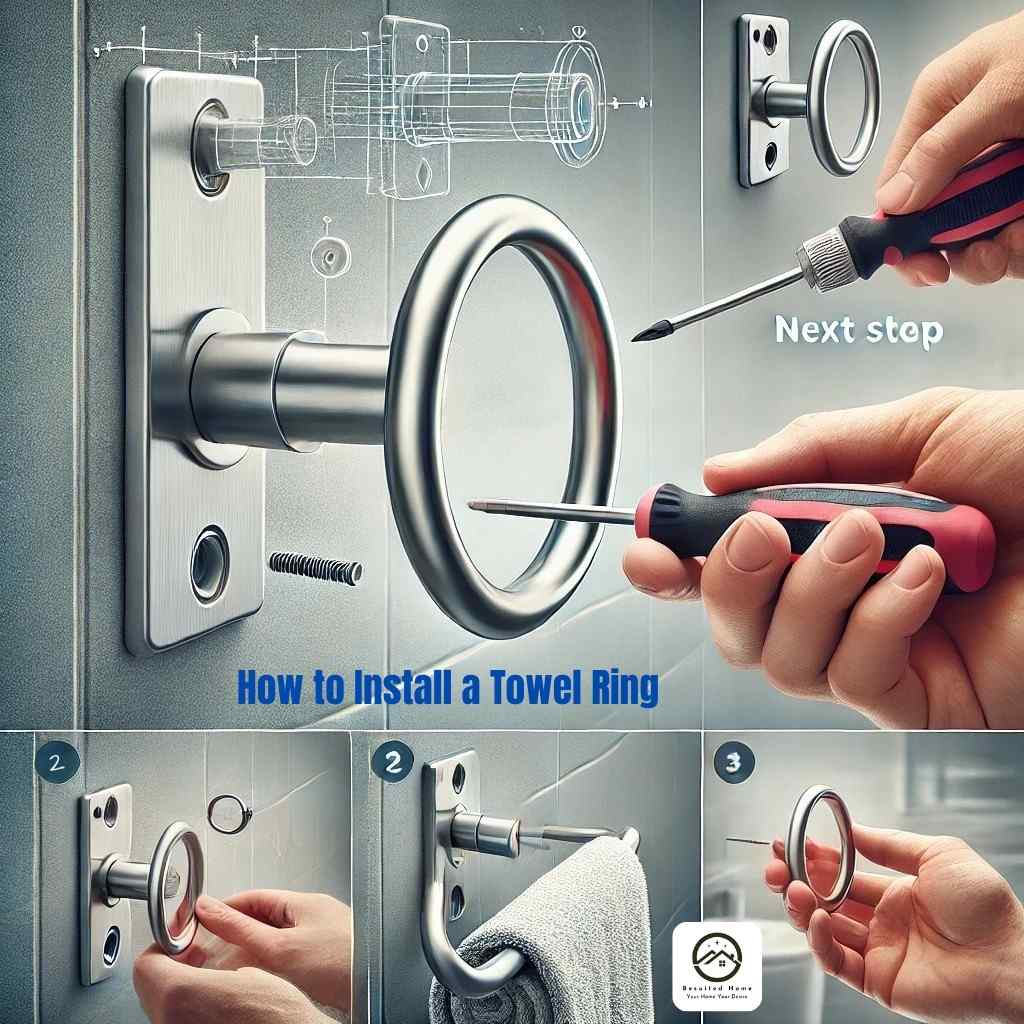 How to Install a Towel Ring (Step-by-Step Guide)
