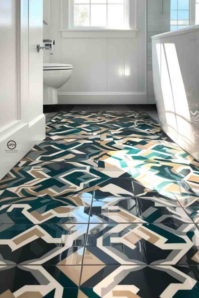 Use Patterned Floor Tiles