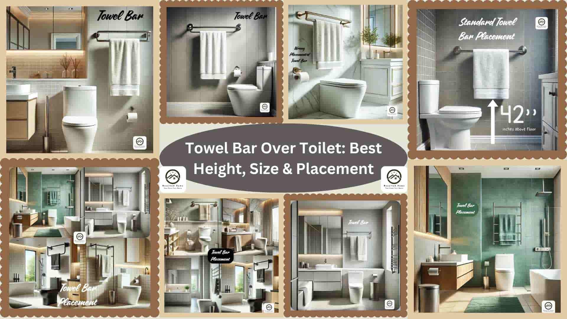 Towel Bar Over Toilet