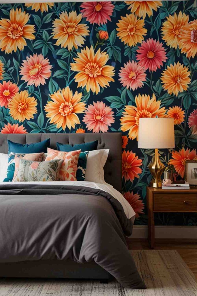 Peel-and-Stick Wallpaper for Quick Makeovers