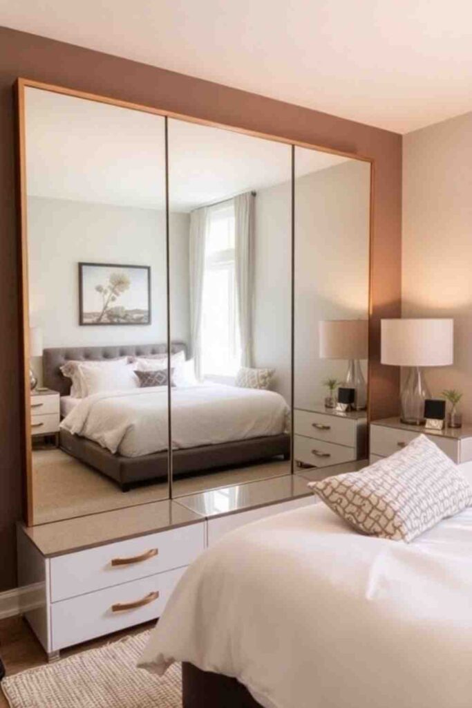Mirrors to Create Depth