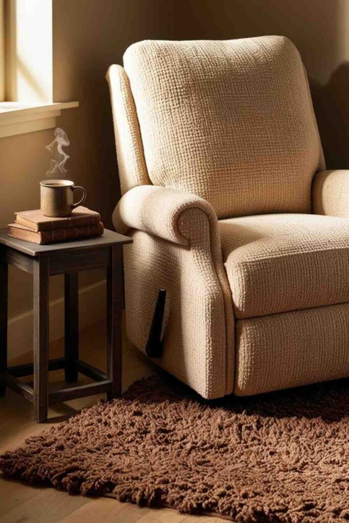Recliner Side Table and Cozy Chair Combos
