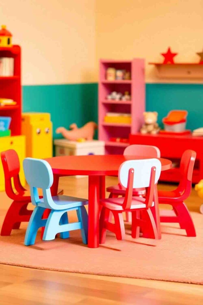 Bright Kids Table and Chair Sets