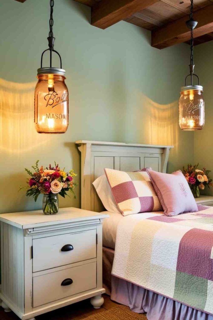 Mason Jar Lighting for a Vintage Touch