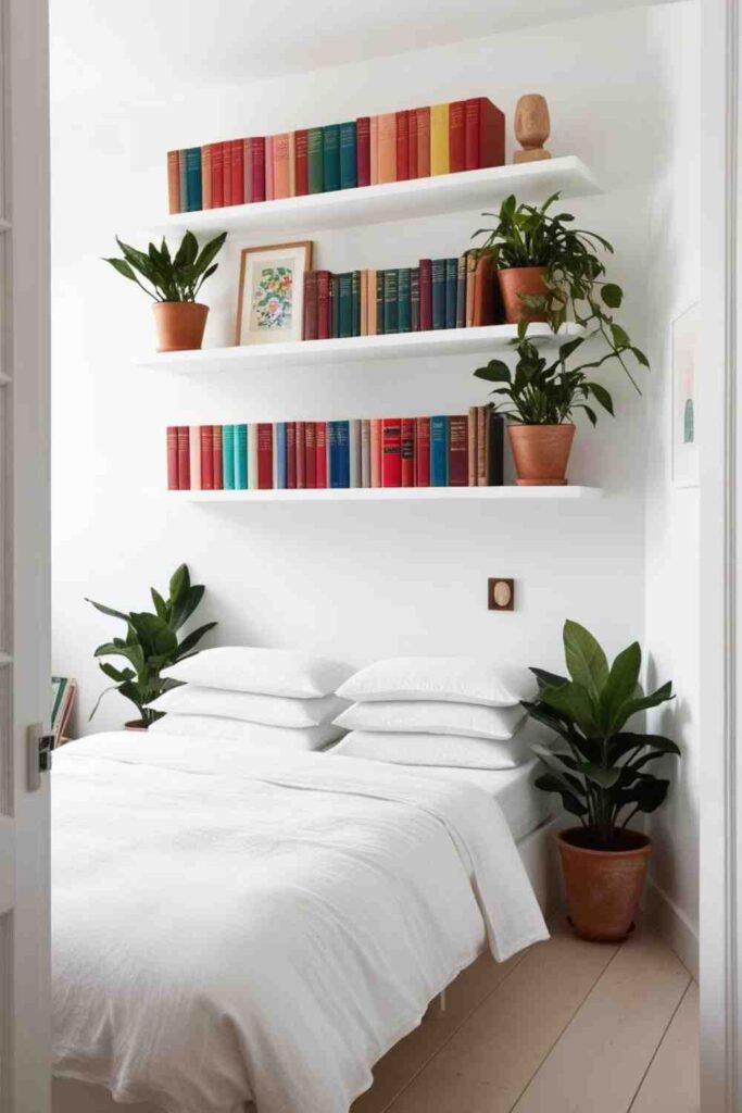 Floating Shelves for Extra Storage