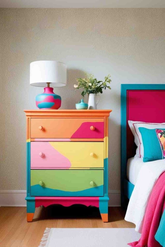 Spray Paint Old Furniture for a Fresh Look