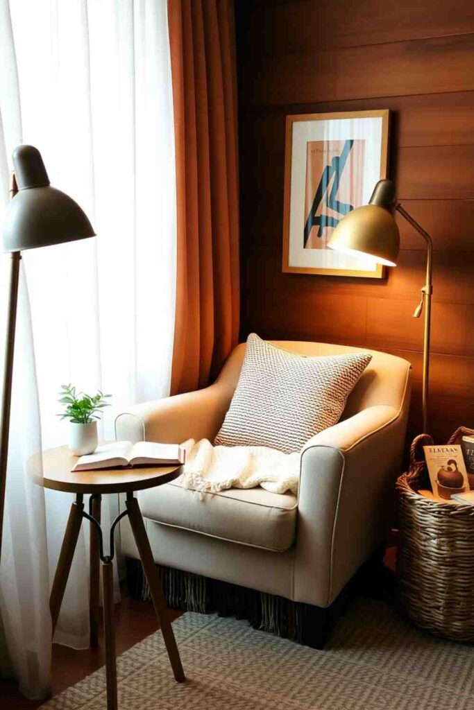 Reading Nook Goals: A Chair and Side Table That Invite You In