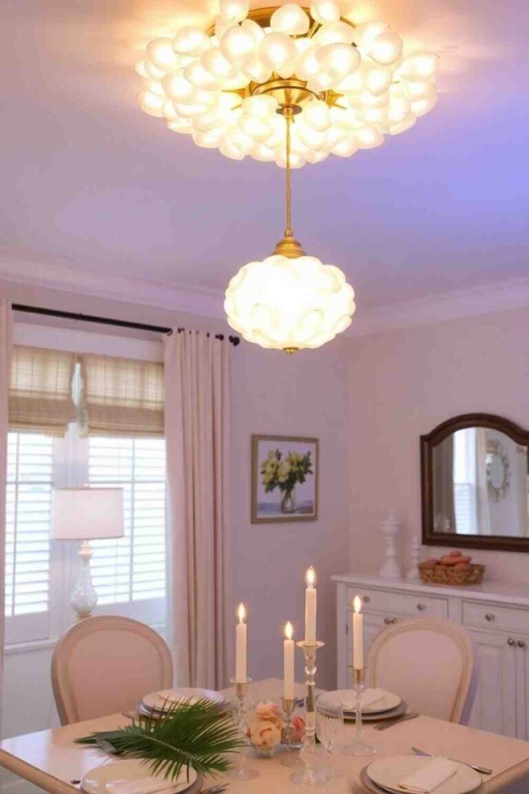 39+ Coastal Dining Room Lighting Ideas For Beachy Space