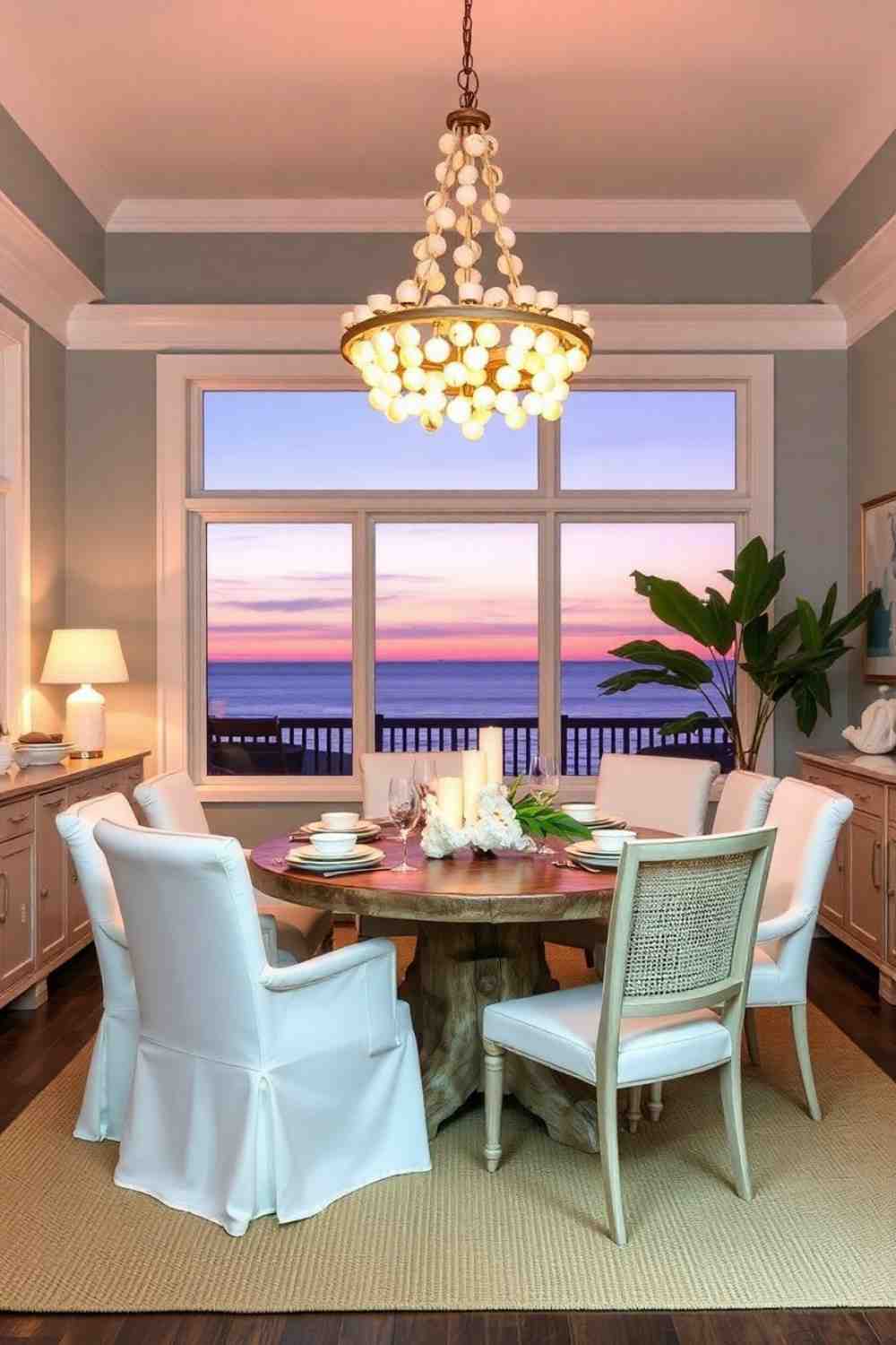 5 Coastal Dining Room Lighting Ideas to Transform Your Ocean-Inspired Space