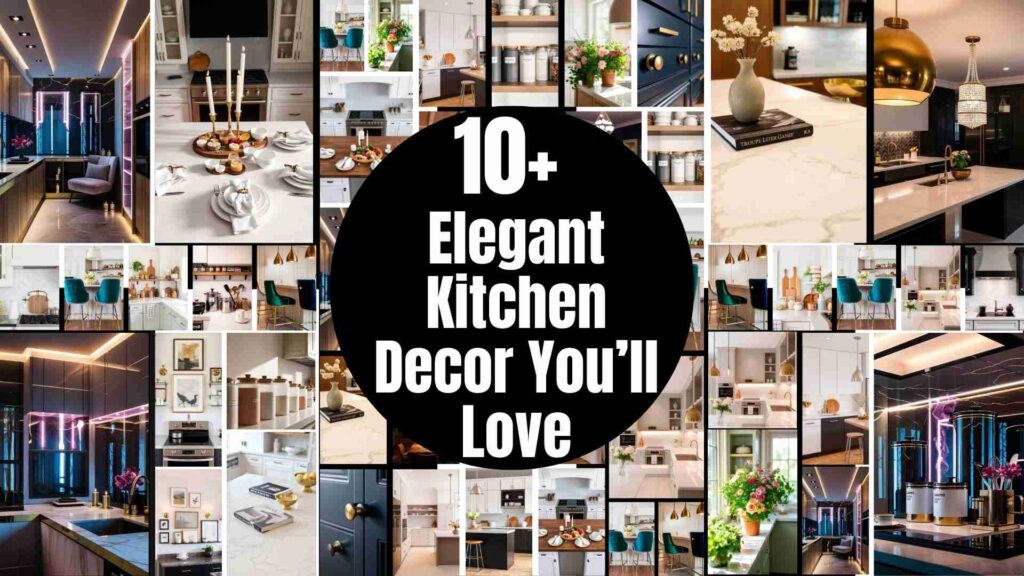 Elegant Kitchen Decor