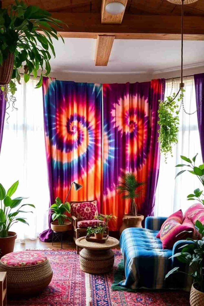 Boho Curtains Living Room