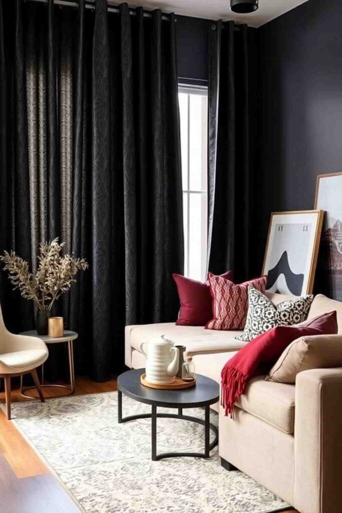 Boho Curtains Living Room