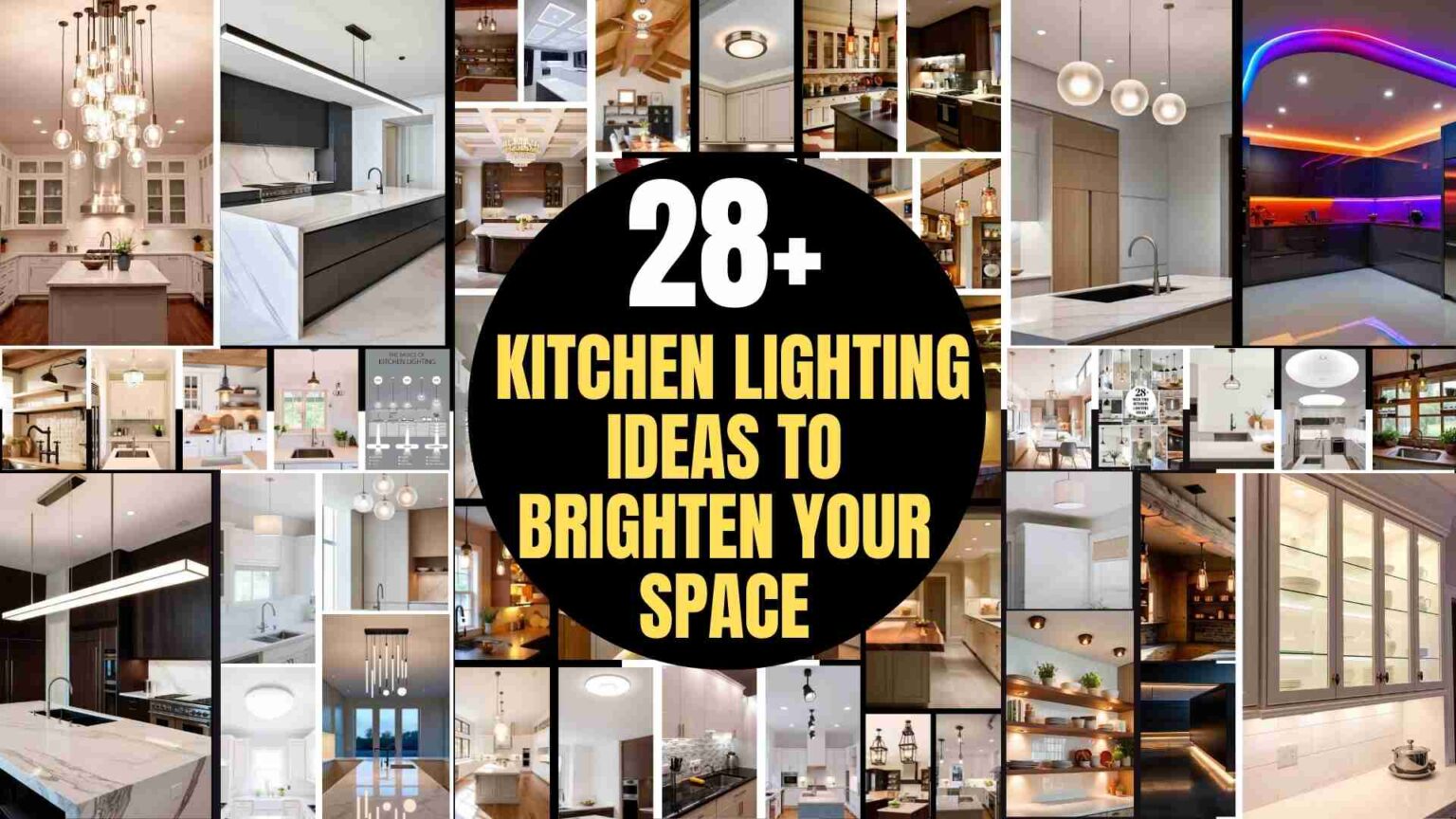 28 Kitchen Lighting Ideas To Brighten Your Space 