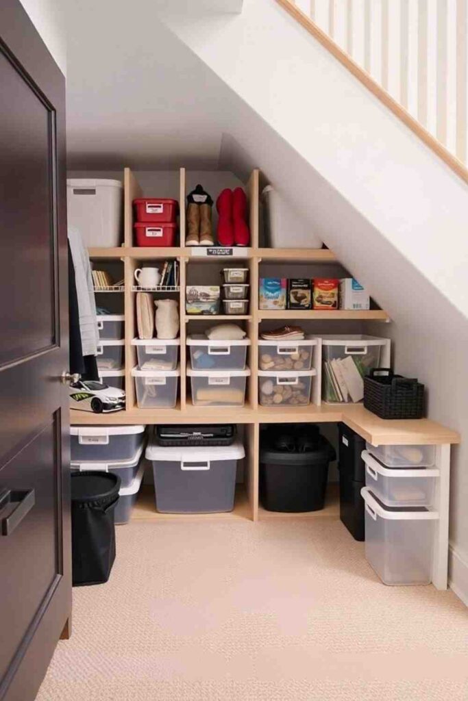 Under Stair Storage Ideas