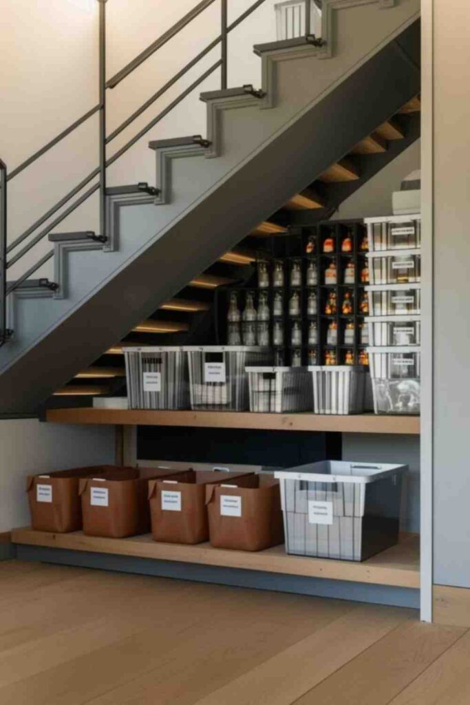 Under Stair Storage Ideas