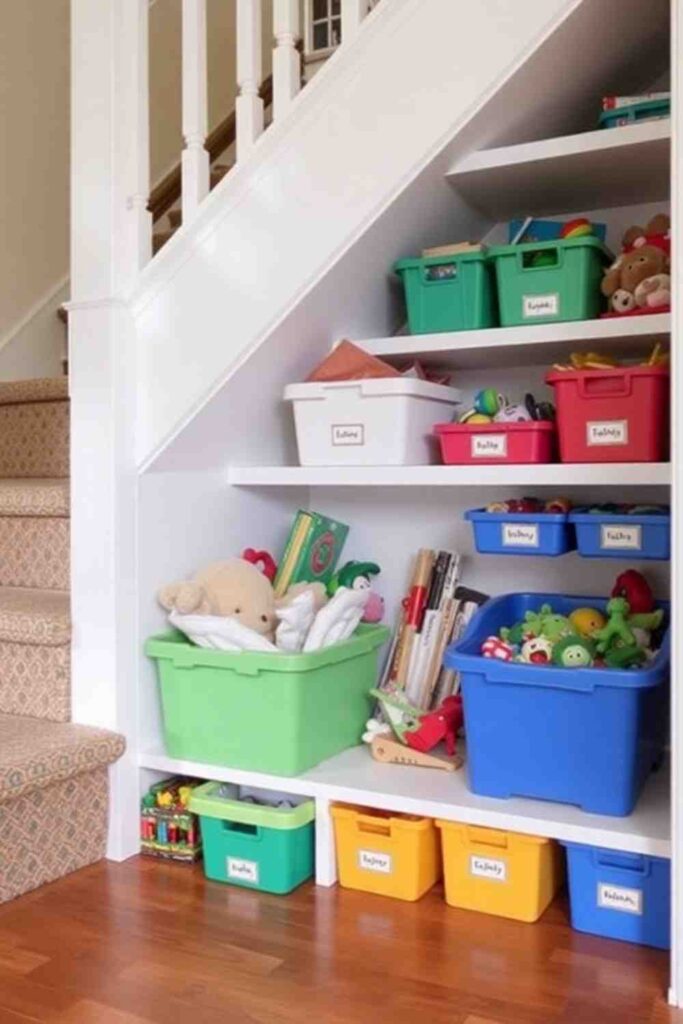 Under Stair Storage Ideas