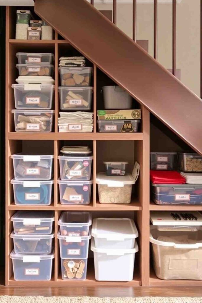 Under Stair Storage Ideas
