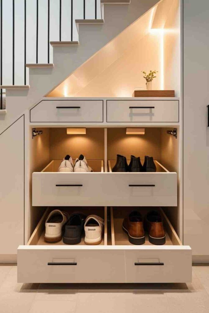 Under Stair Storage Ideas