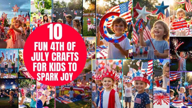 10 Fun 4th of July Crafts for Kids to Spark Joy