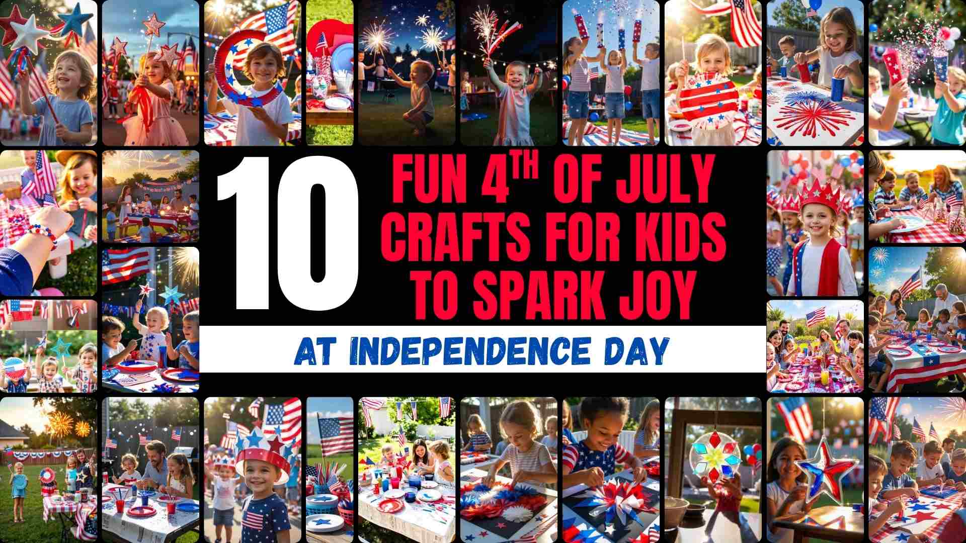 10 Fun 4th of July Crafts for Kids to Spark Joy