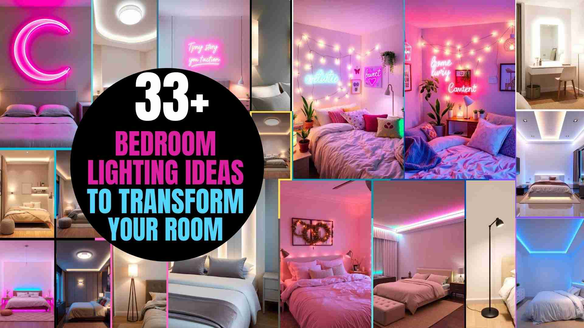 33+ Bedroom Lighting Ideas to Transform Your Room