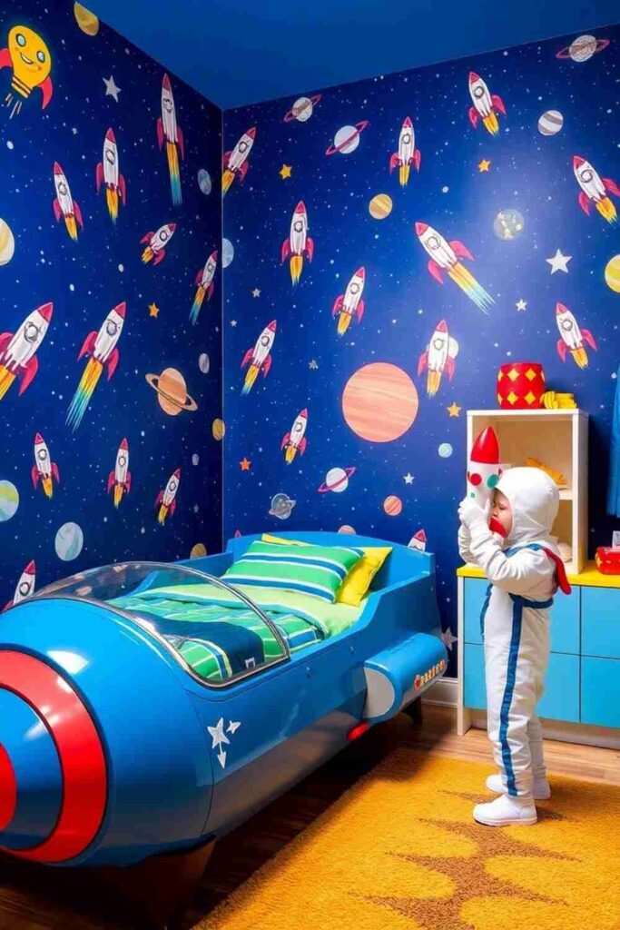 Blue Wallpaper for Kids