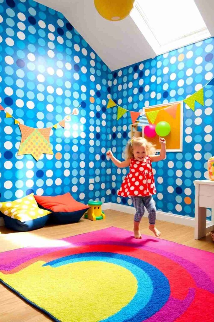 Blue Wallpaper for Kids