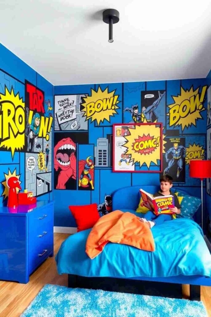 Blue Wallpaper for Kids