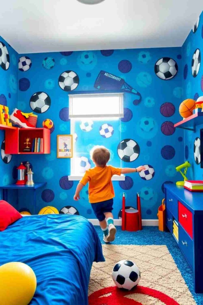 Blue Wallpaper for Kids