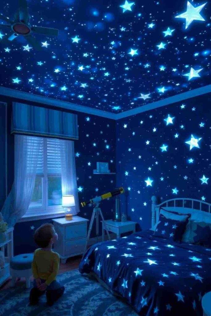 Blue Wallpaper for Kids