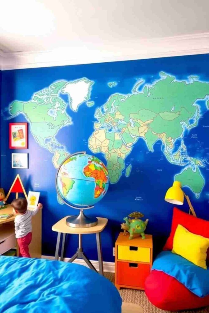 Blue Wallpaper for Kids