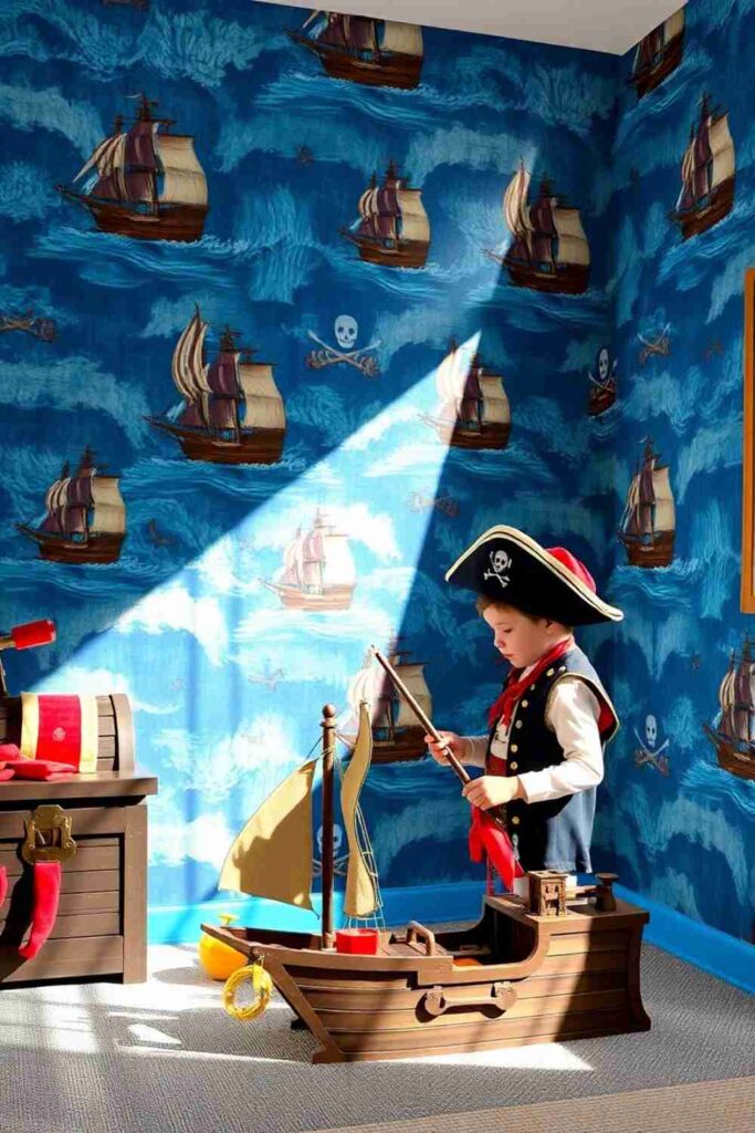 Blue Wallpaper for Kids