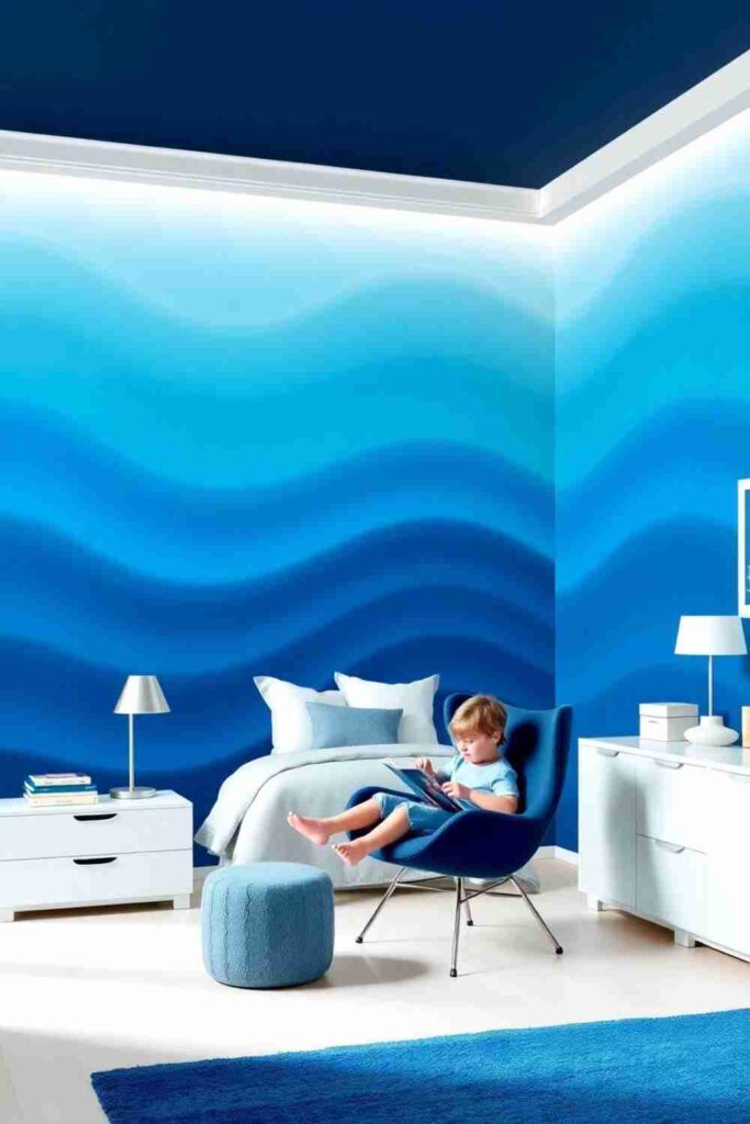 Blue Wallpaper for Kids