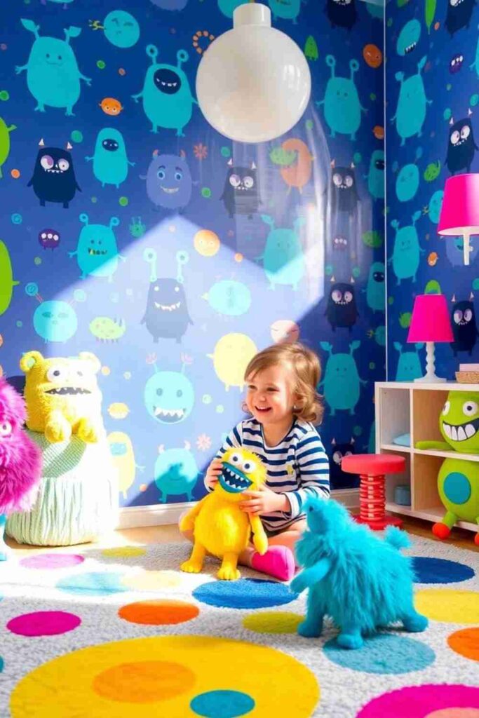Blue Wallpaper for Kids