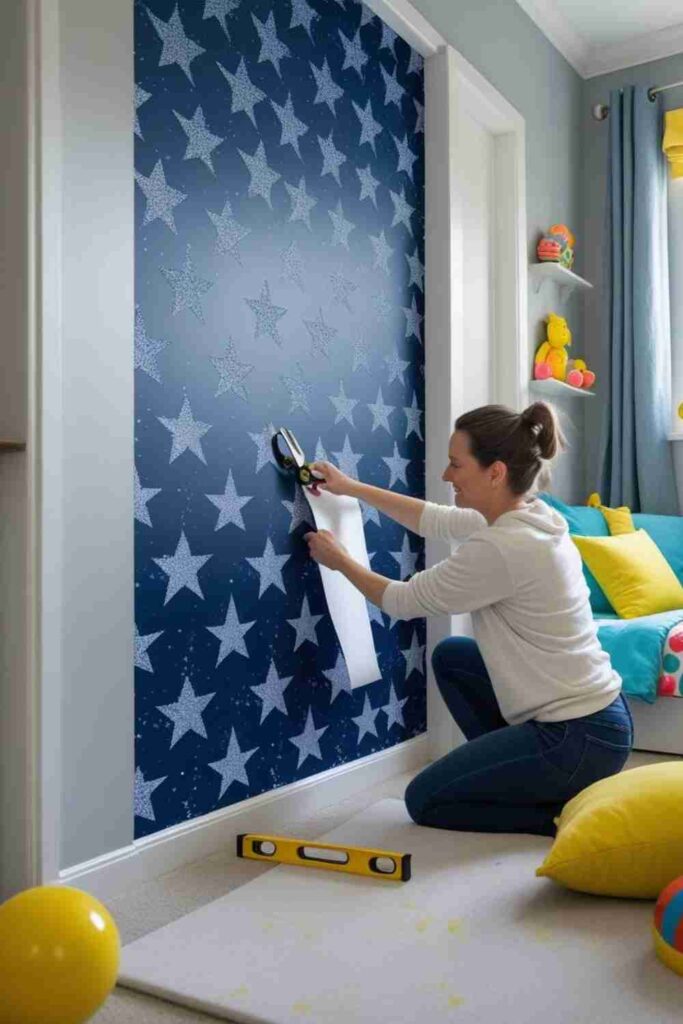 Blue Wallpaper for Kids