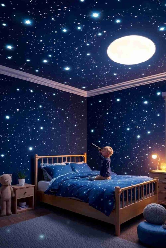 Blue Wallpaper for Kids