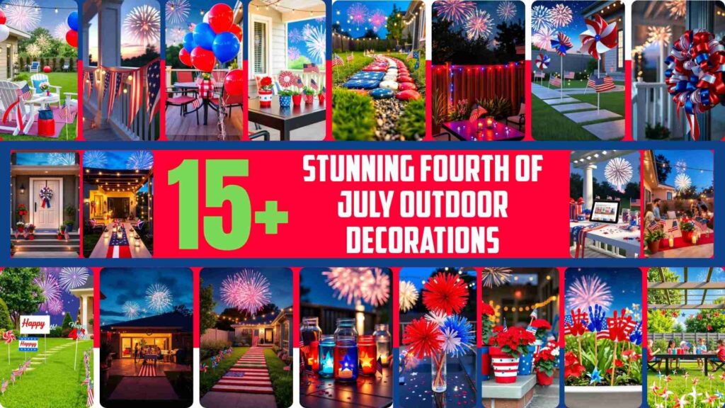 Fourth of July Outdoor Decorations