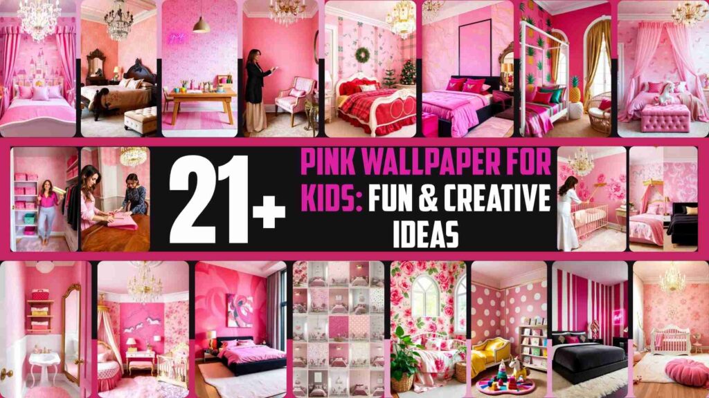 Pink Wallpaper for Kids