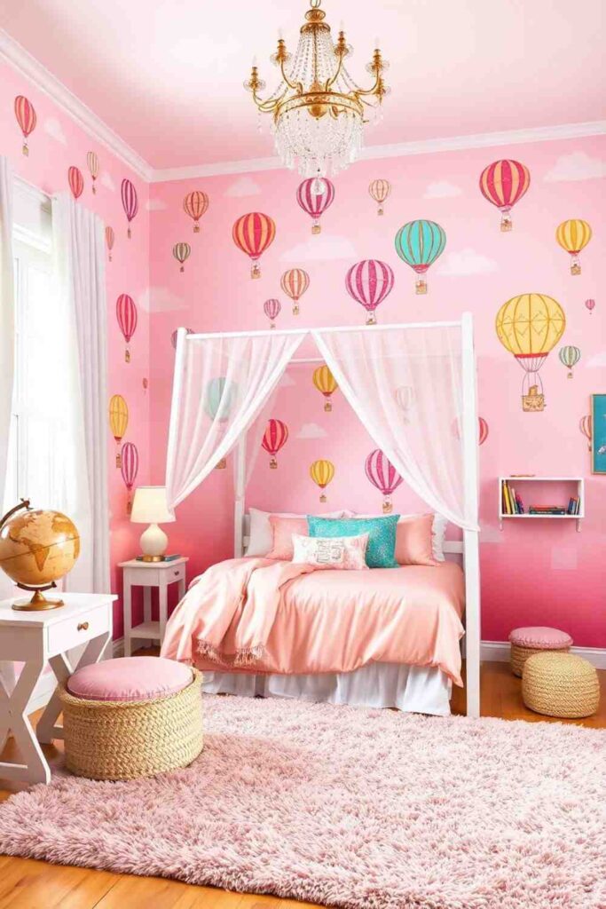 Pink Wallpaper for Kids