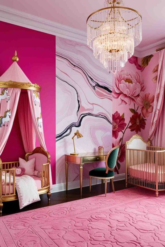 Pink Wallpaper for Kids